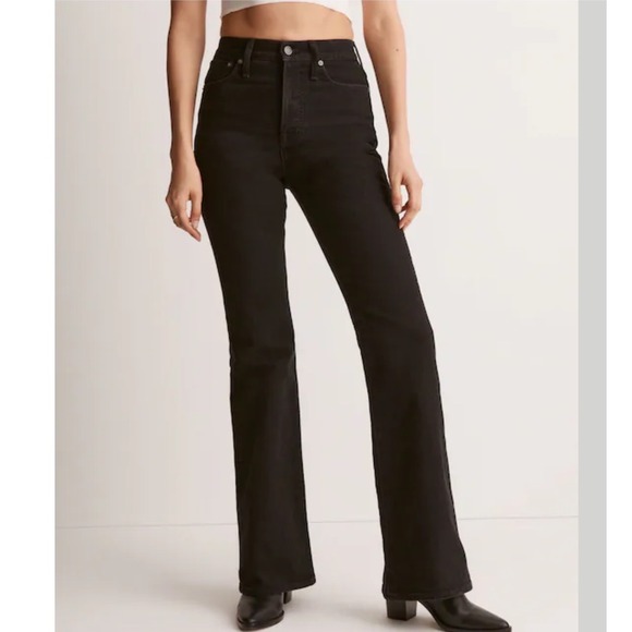 Madewell The Tall Perfect Vintage Flare Jean in Sherborn Wash - Picture 3 of 9